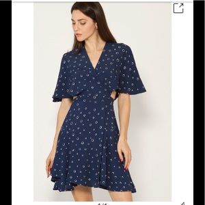 NWT Faithfull the Brand Navy Dress